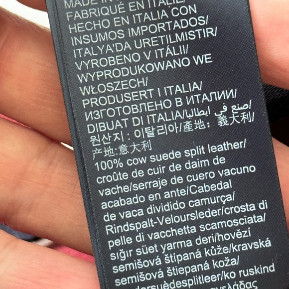 Tommy Hilfiger collection 100% suede bag - Picture 9 of 16